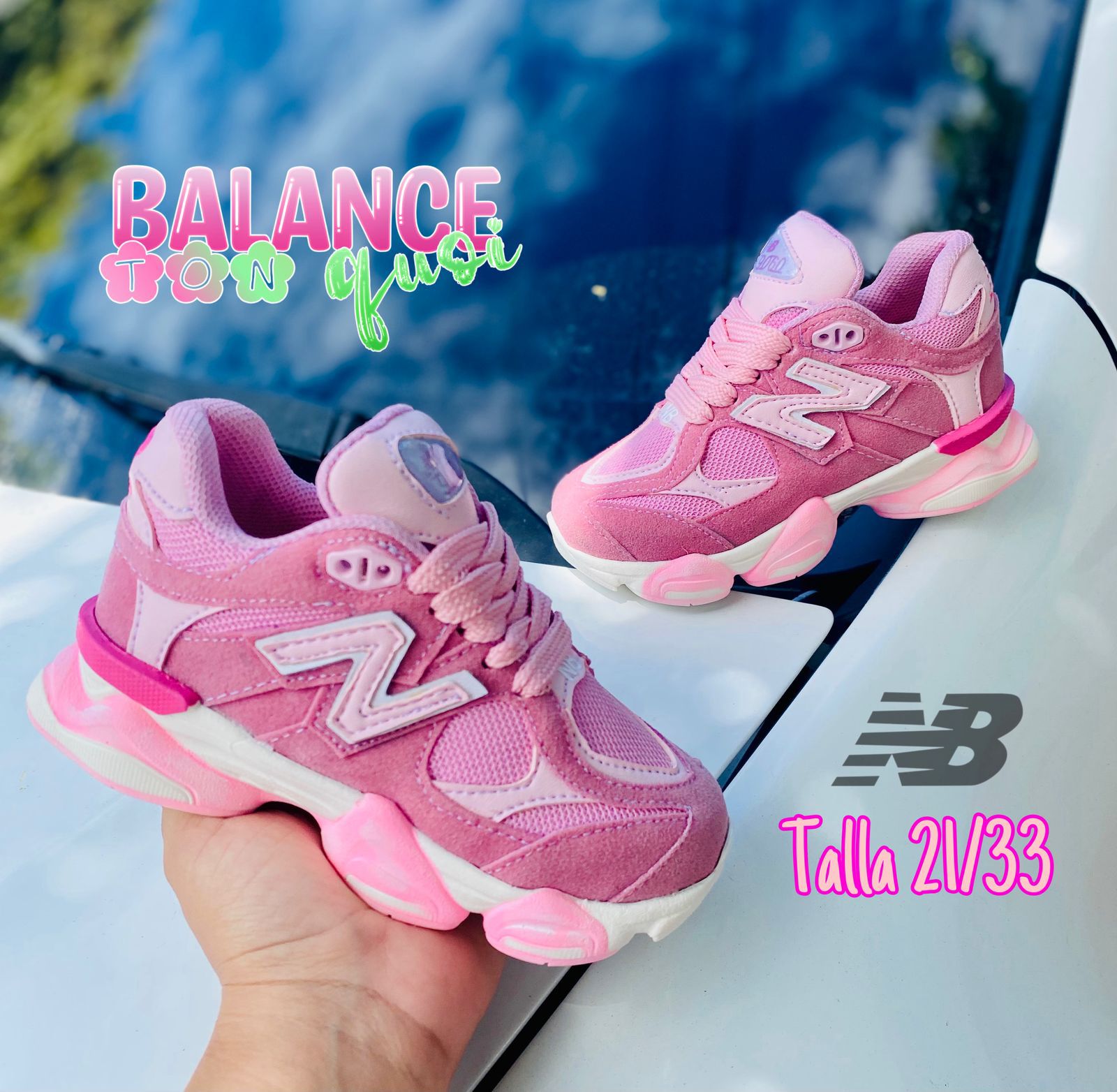 NEW BALANCE 9060 ROSADO